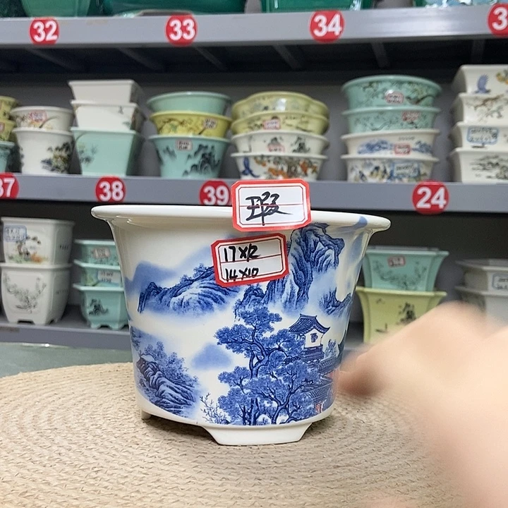 紫砂紫砂花盆2323