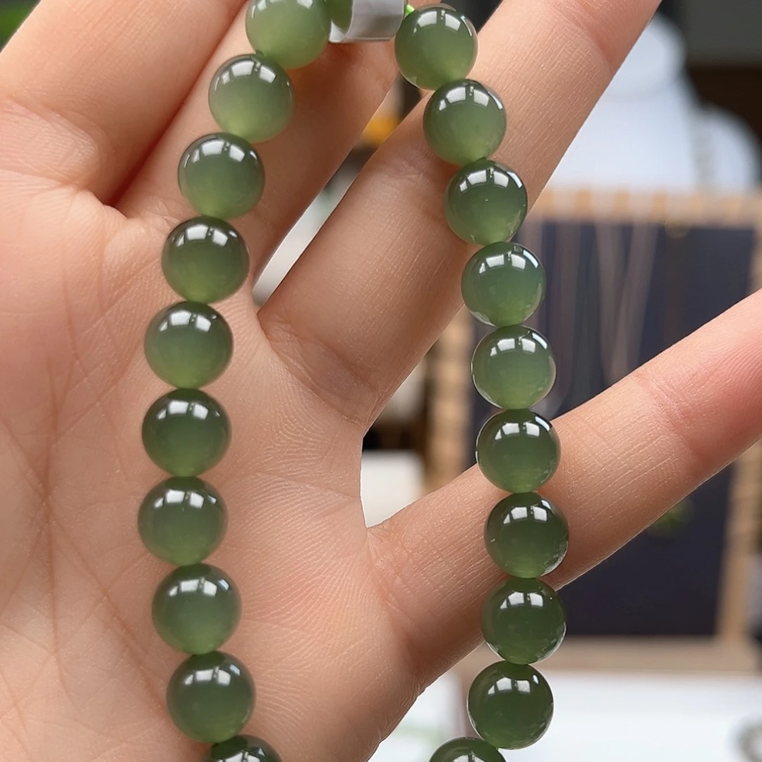 和田玉手串未镶嵌