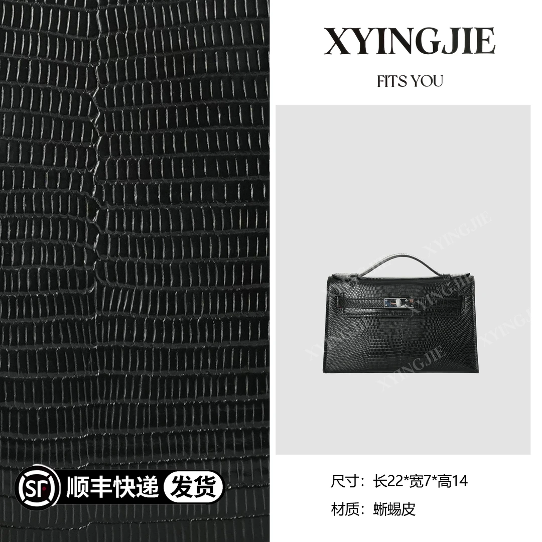 XYINGJIE· 原创设计 真皮高定手提斜挎单肩包 BG22-黑拼墨西哥粉