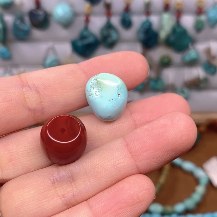 玛瑙/玉髓原矿未镶嵌安*