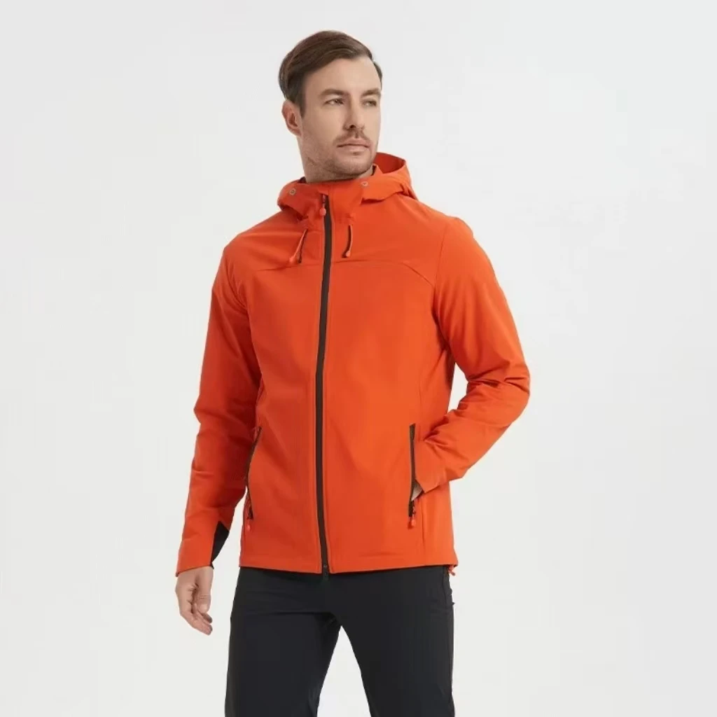 四色连帽软壳外套-S-ST24SS30J018