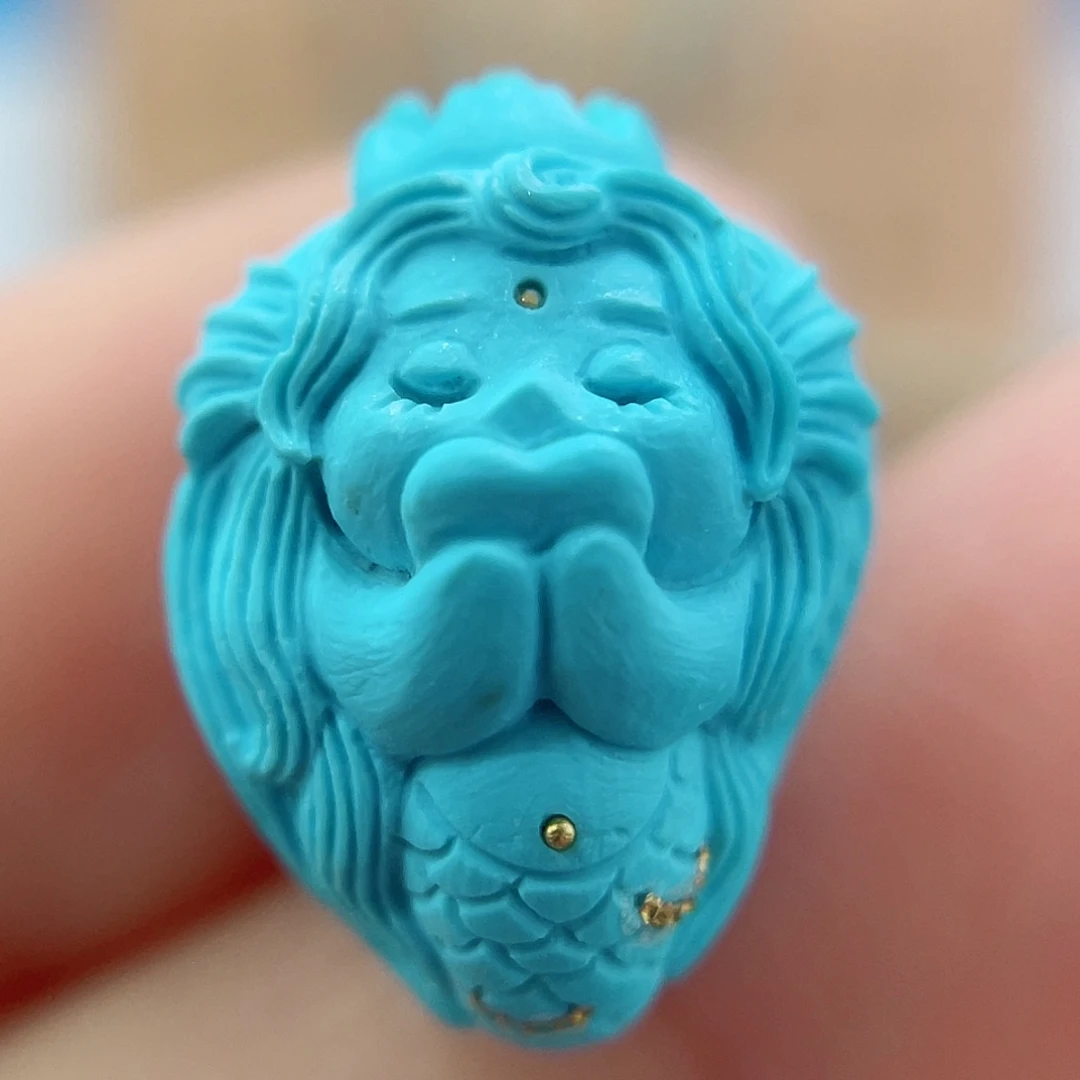 绿松石未镶嵌珠宝奇石