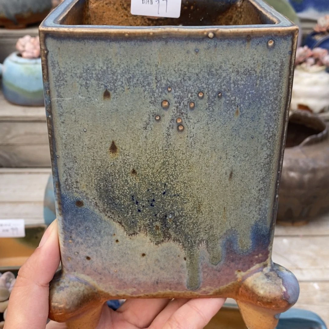 粗砂花盆1987盆新中式D102