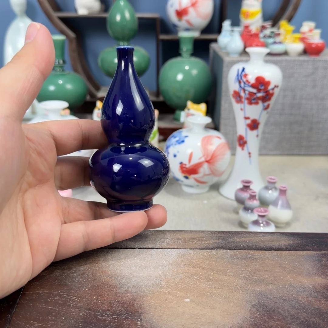 陶瓷手工小花器摆件