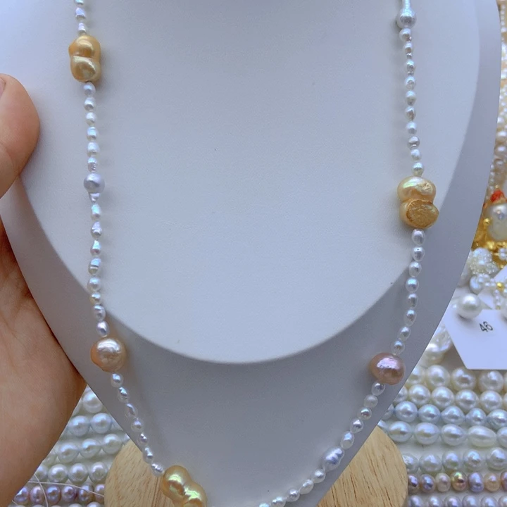 淡水珍珠颈饰未镶嵌