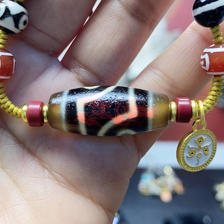 玛瑙/玉髓合金颈饰