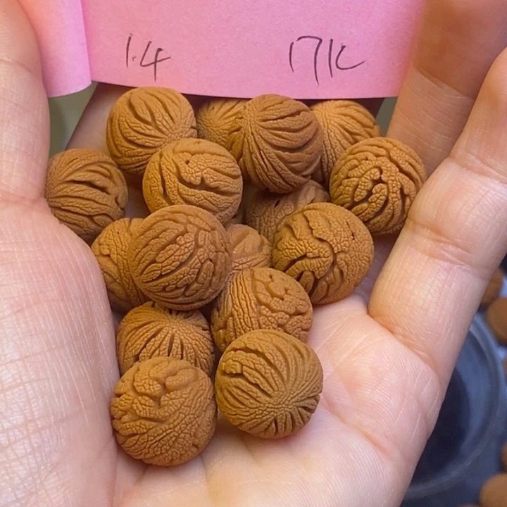 吊坠桃核秦岭龙纹桃核14尺寸