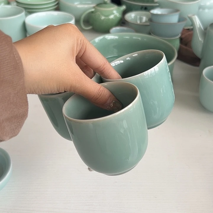 小米茶器龙泉青瓷