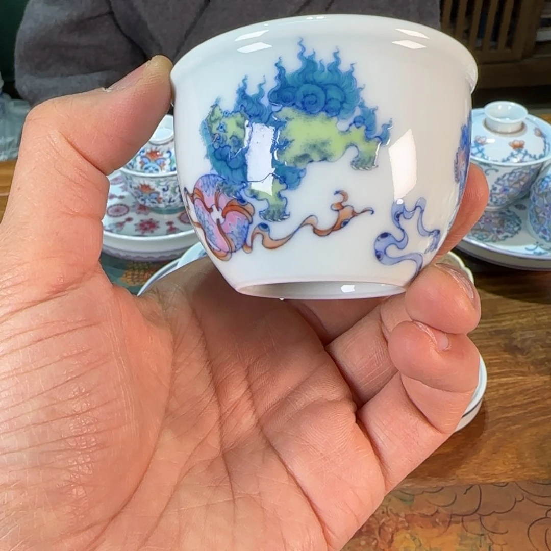 冉月观隐新斗彩精品