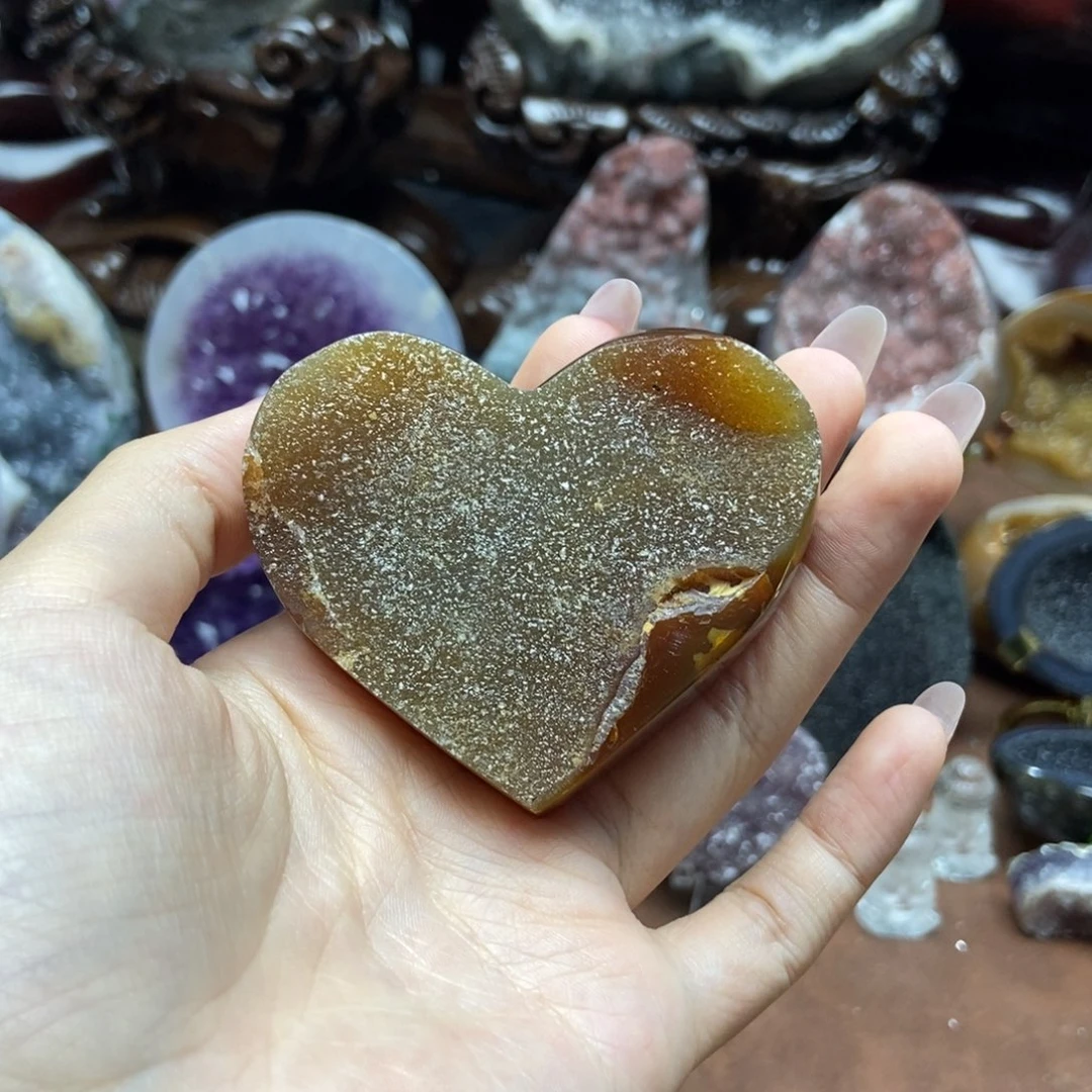 紫晶摆件未镶嵌水晶