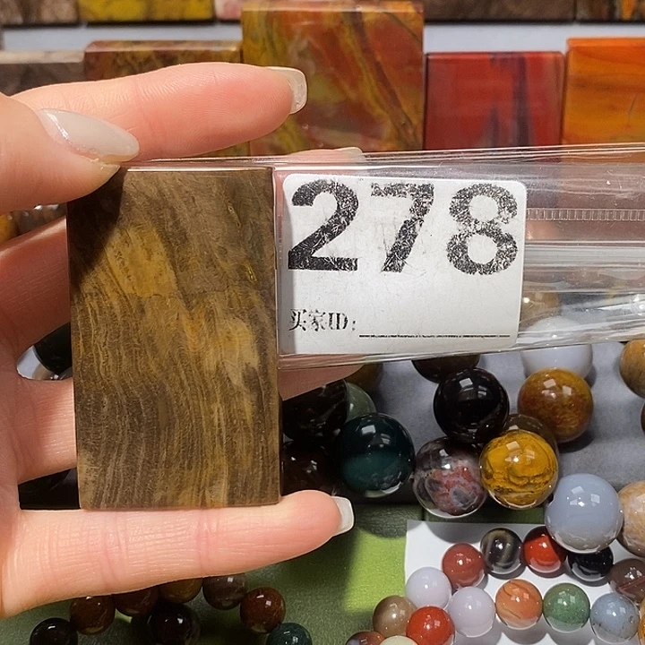 硅化玉未镶嵌天然北票树化玉吊坠