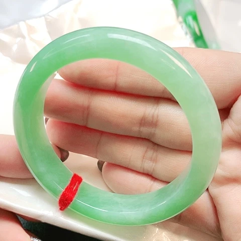 未镶嵌手镯翡翠正圈2411
