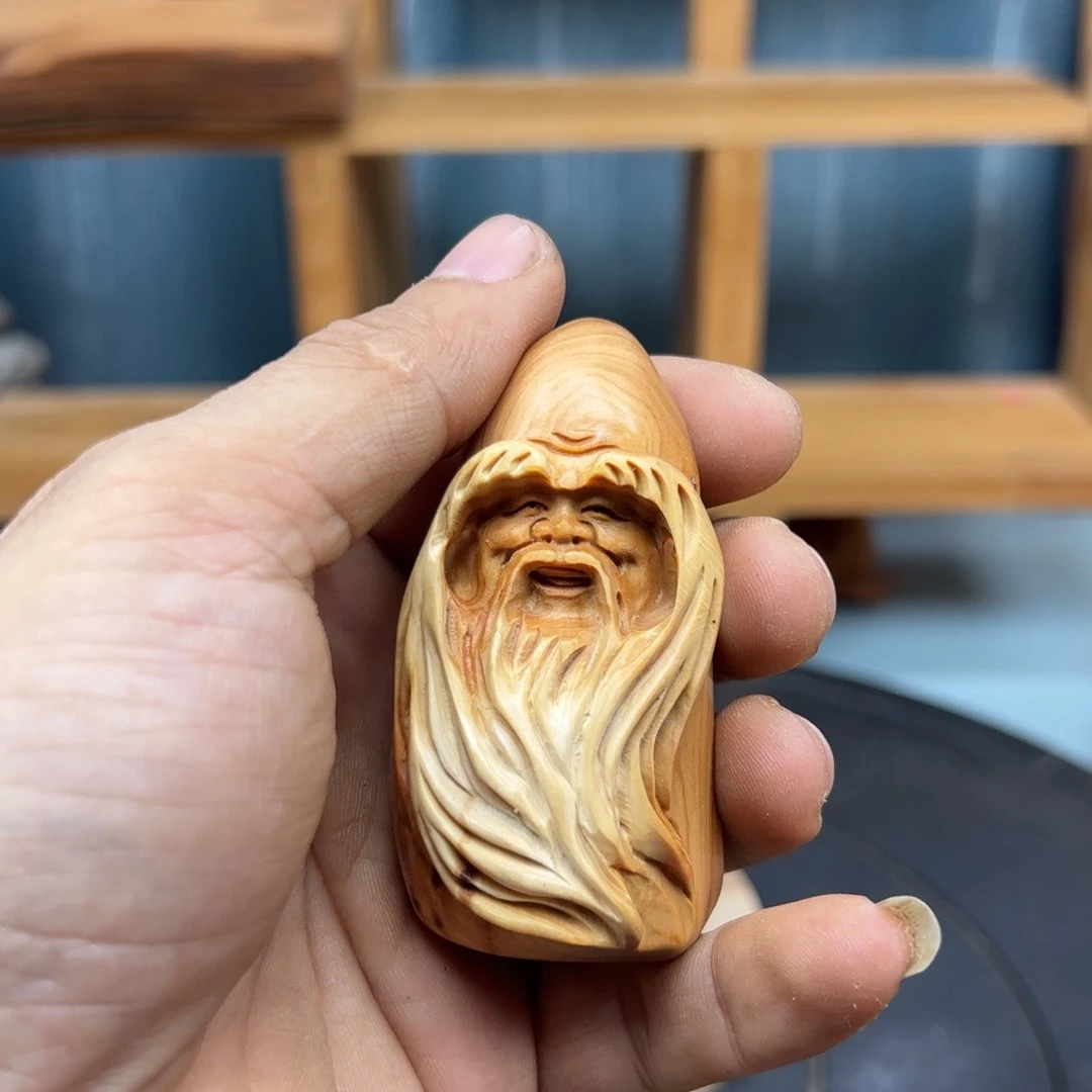 木玙*崖柏木摆件手把件