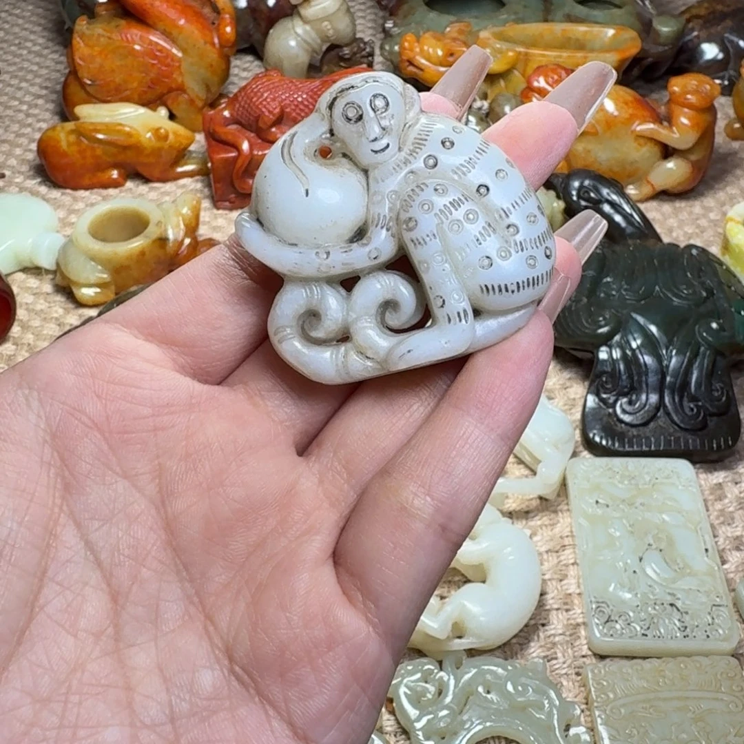 白玉菩提吊坠挂件