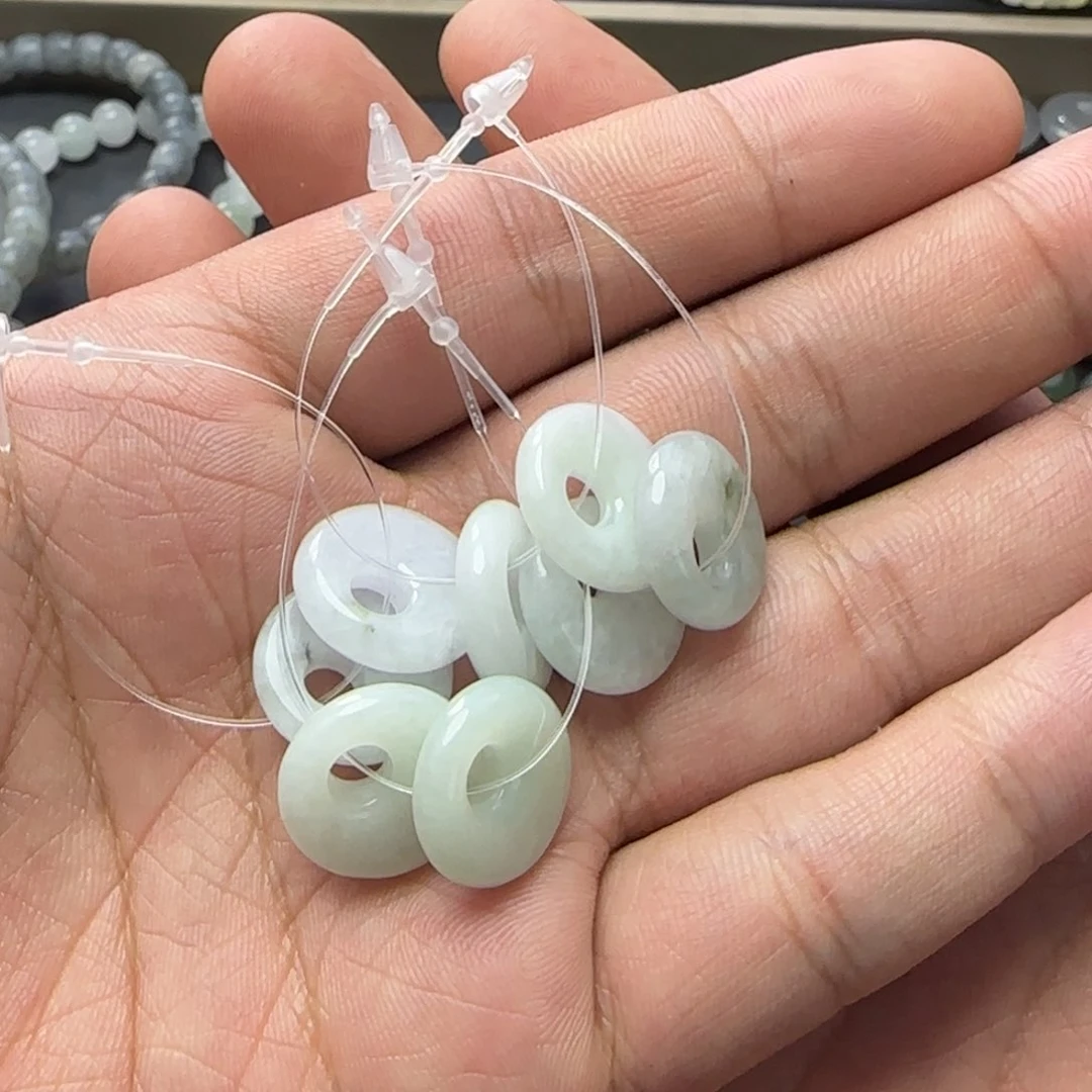 翡翠颈饰未镶嵌福利拍一发一