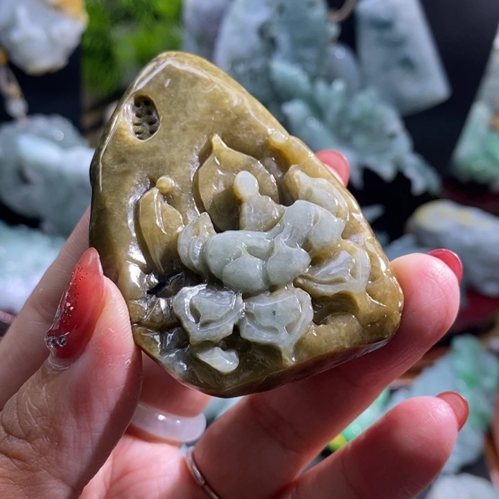 【闪购商品】颈饰未镶嵌翡翠悟道