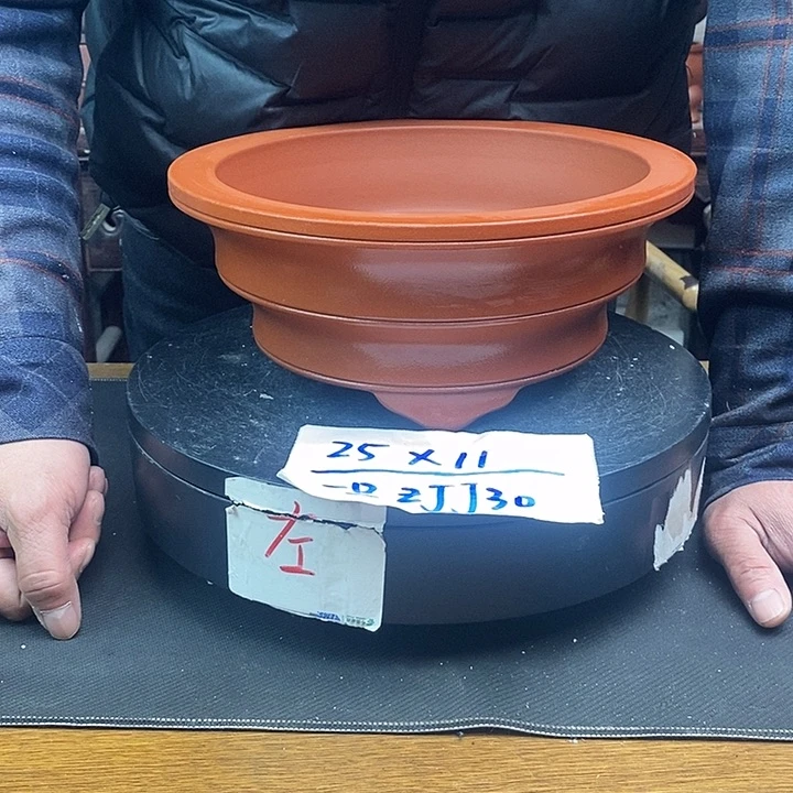 紫砂花盆货号一只ZJJ30