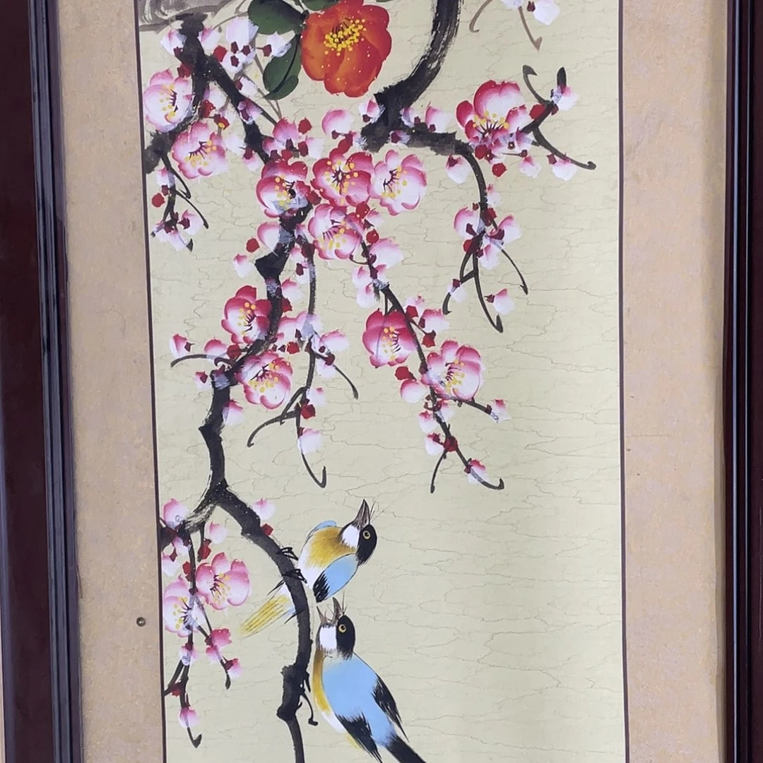 国画老师手笔手绘作品y