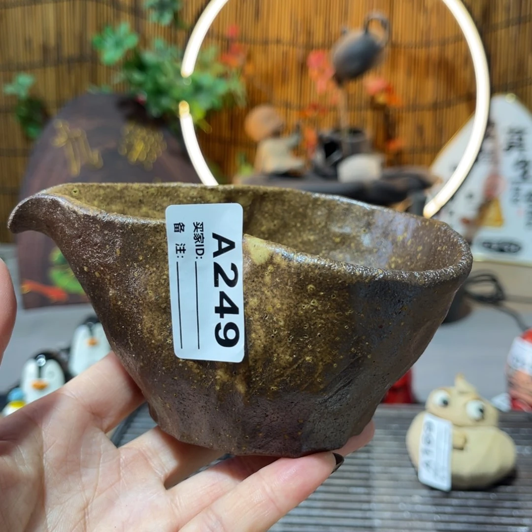 木村信鸿柴烧宝瓶