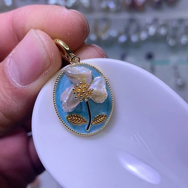 未镶嵌颈饰淡水珍珠37