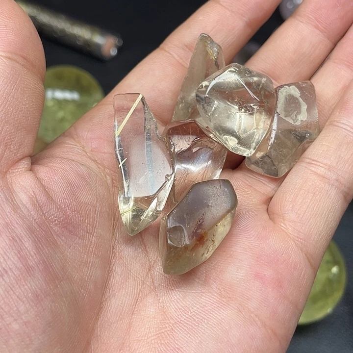 水晶未镶嵌珠宝半成品246水晶