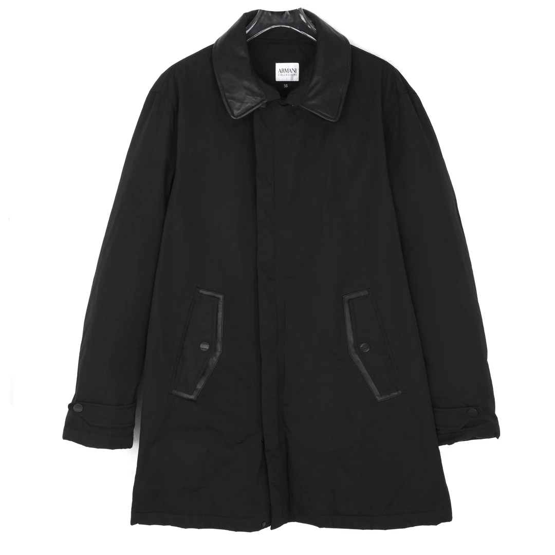 ARMANI COLLEZIONI阿玛尼 男士厚款宽松棉服外套MCI23WMCW11412