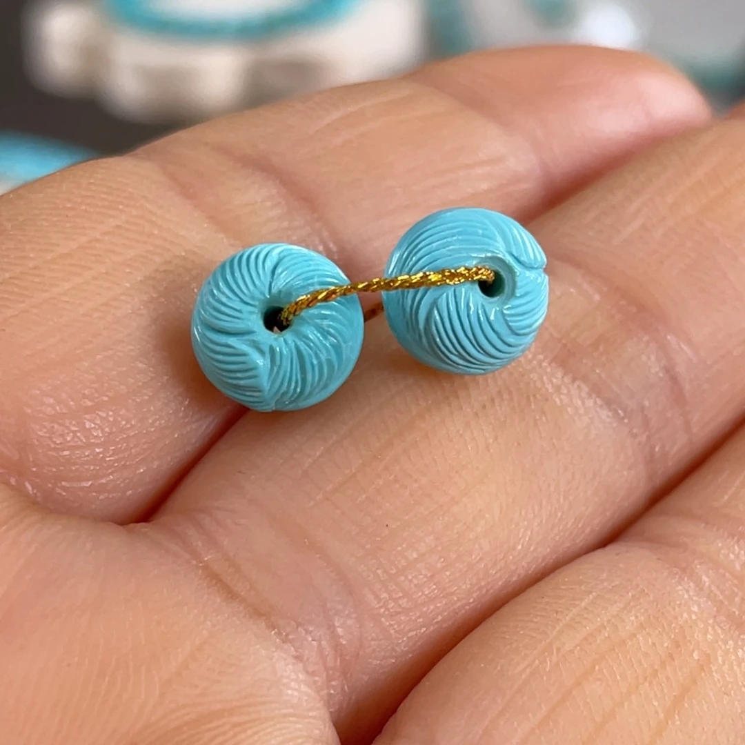 绿松石未镶嵌套链