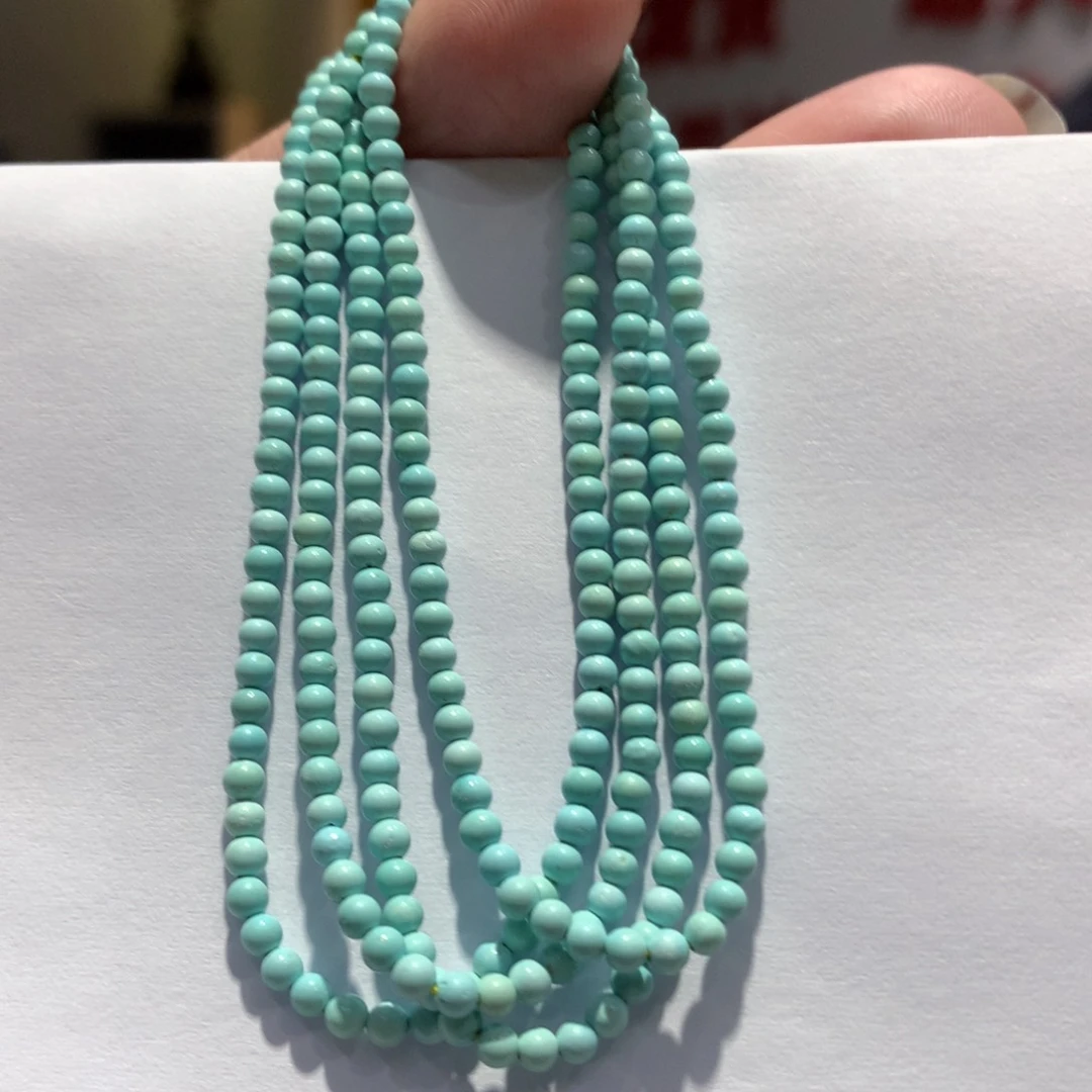 未镶嵌绿松石长链