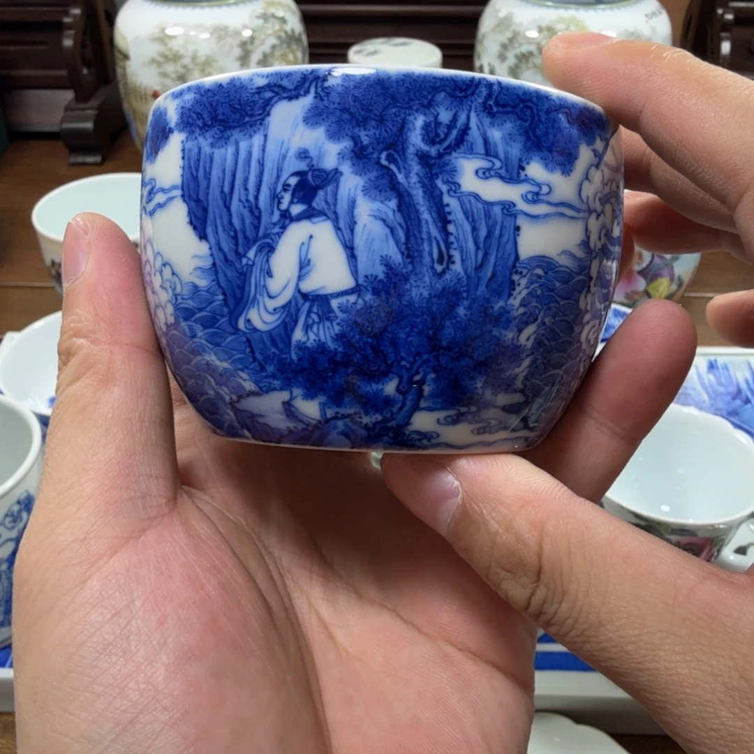 林***海全手工全手绘陶瓷