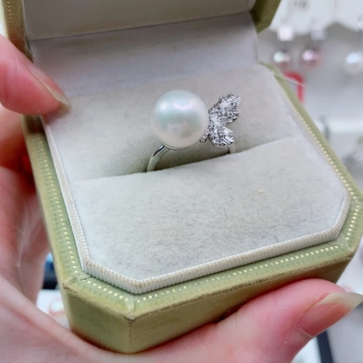 淡水珍珠戒指未镶嵌A