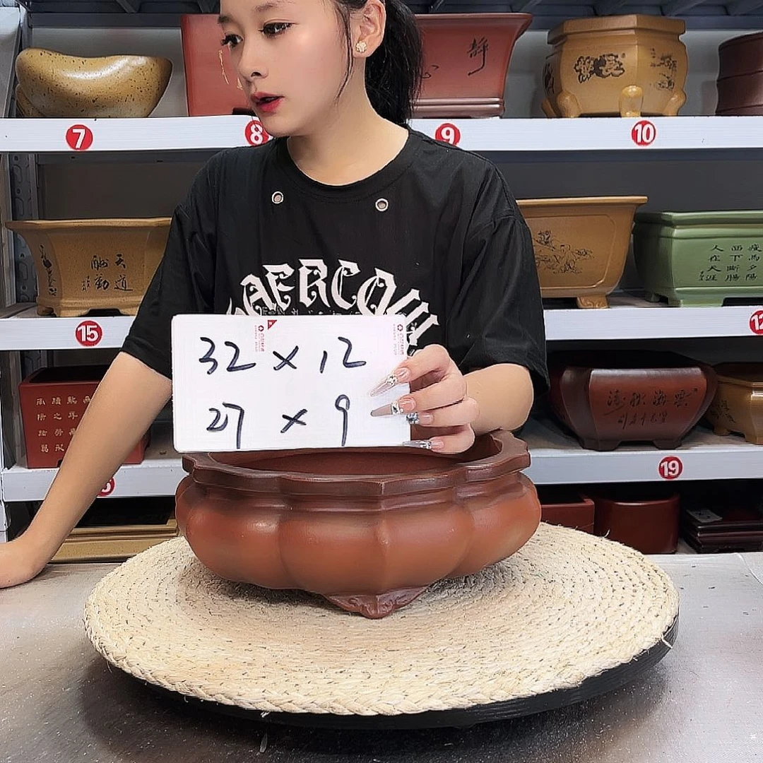 紫砂花盆紫砂花盆