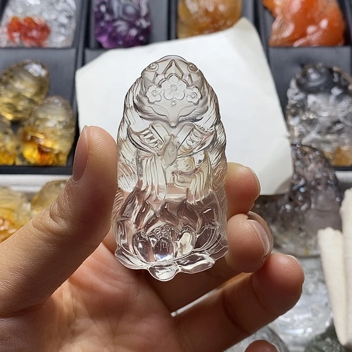 颈饰未镶嵌水晶水晶吊坠