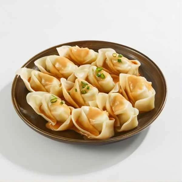 到手8盒:老盛昌荠菜冷馄饨300g(含50g麻酱包)+老盛昌小云吞126g*4