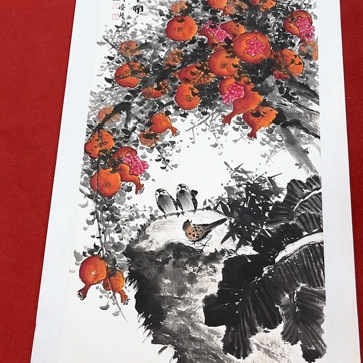 国画手绘国画作品