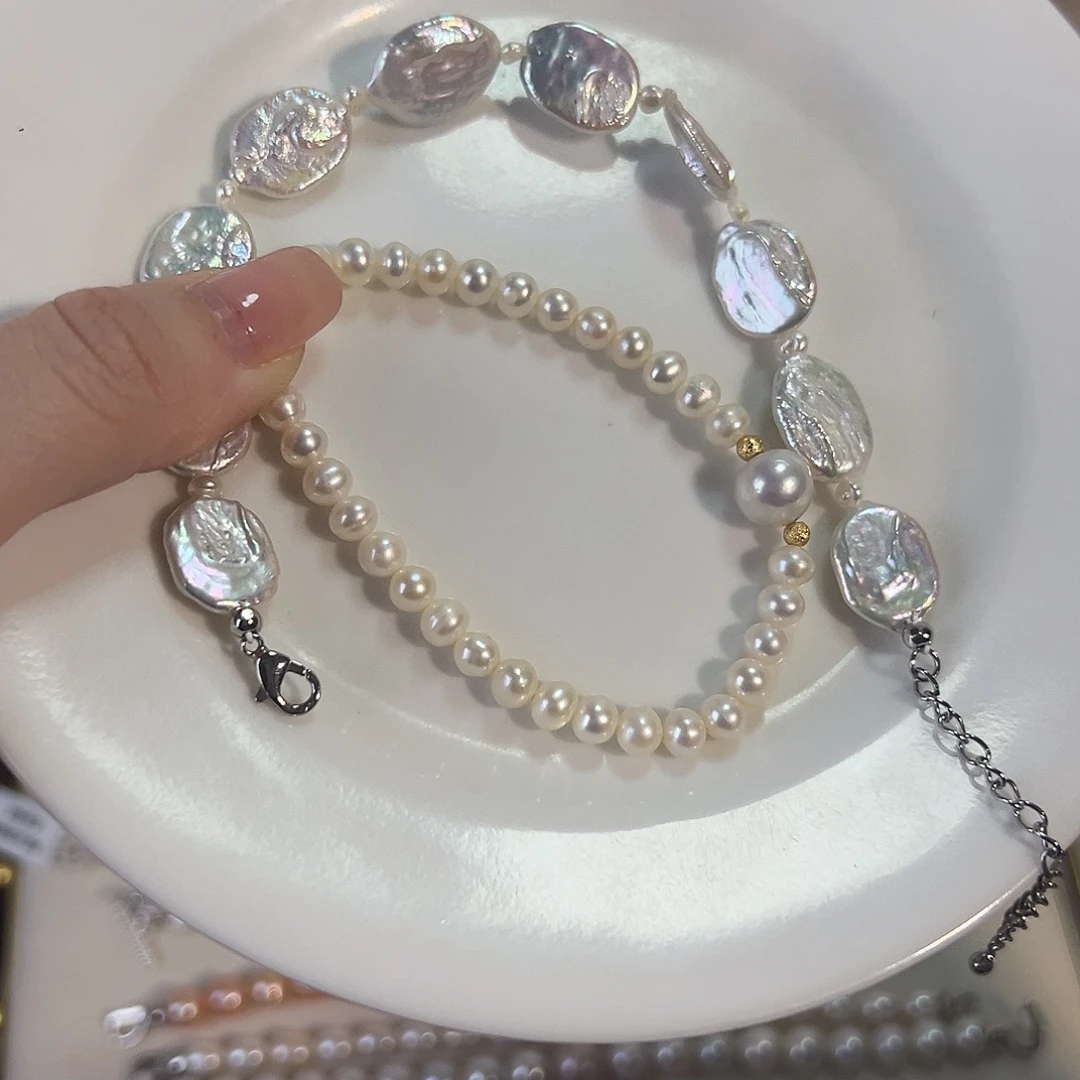 合金淡水珍珠设计款珠宝首饰