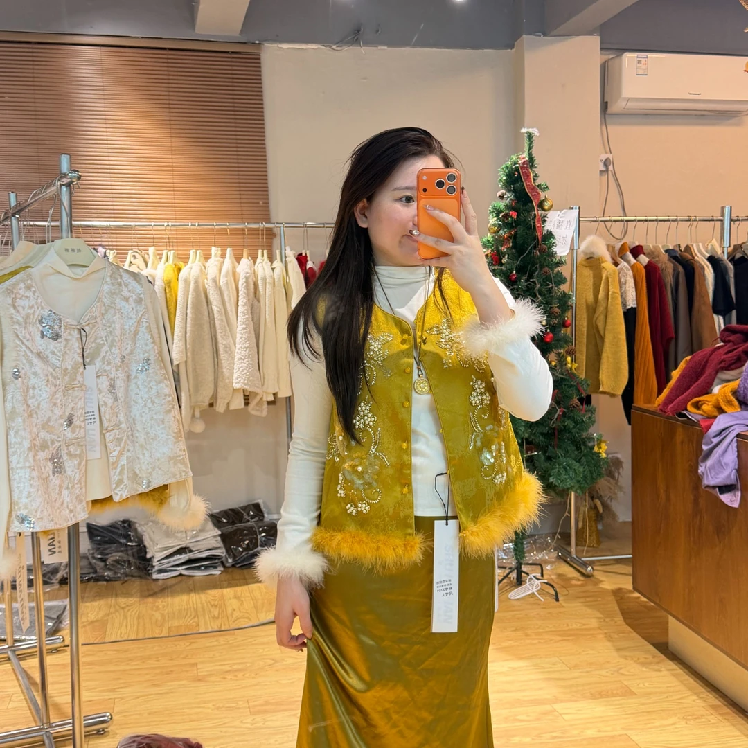 新中式国风马甲秋冬气质款