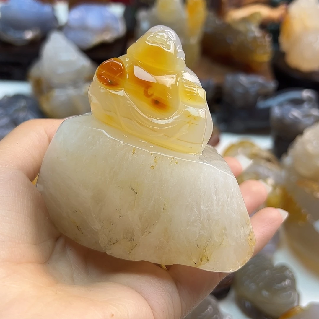 玛瑙/玉髓未镶嵌颈饰