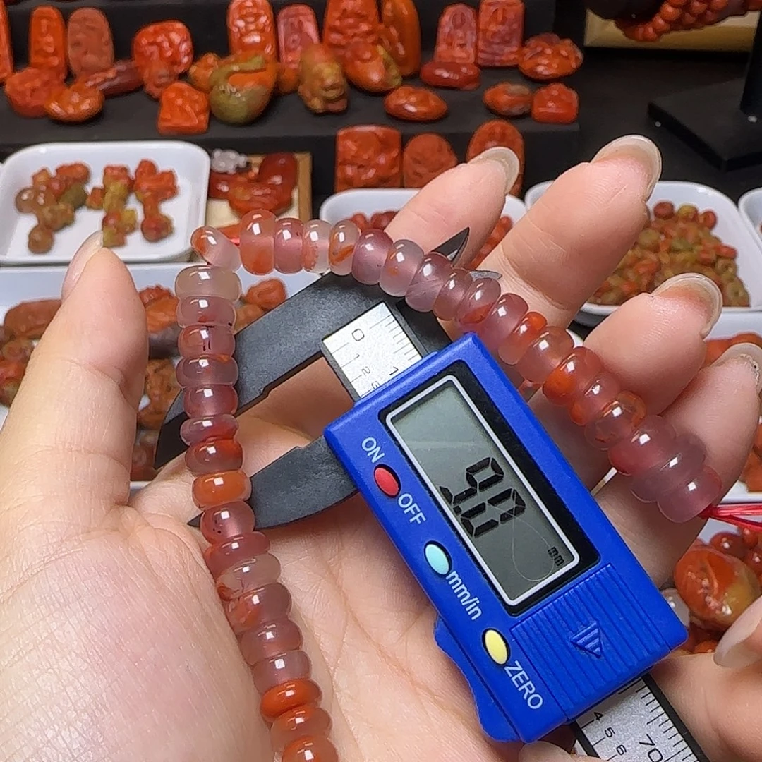 南红玛瑙未镶嵌吊坠(不含链)