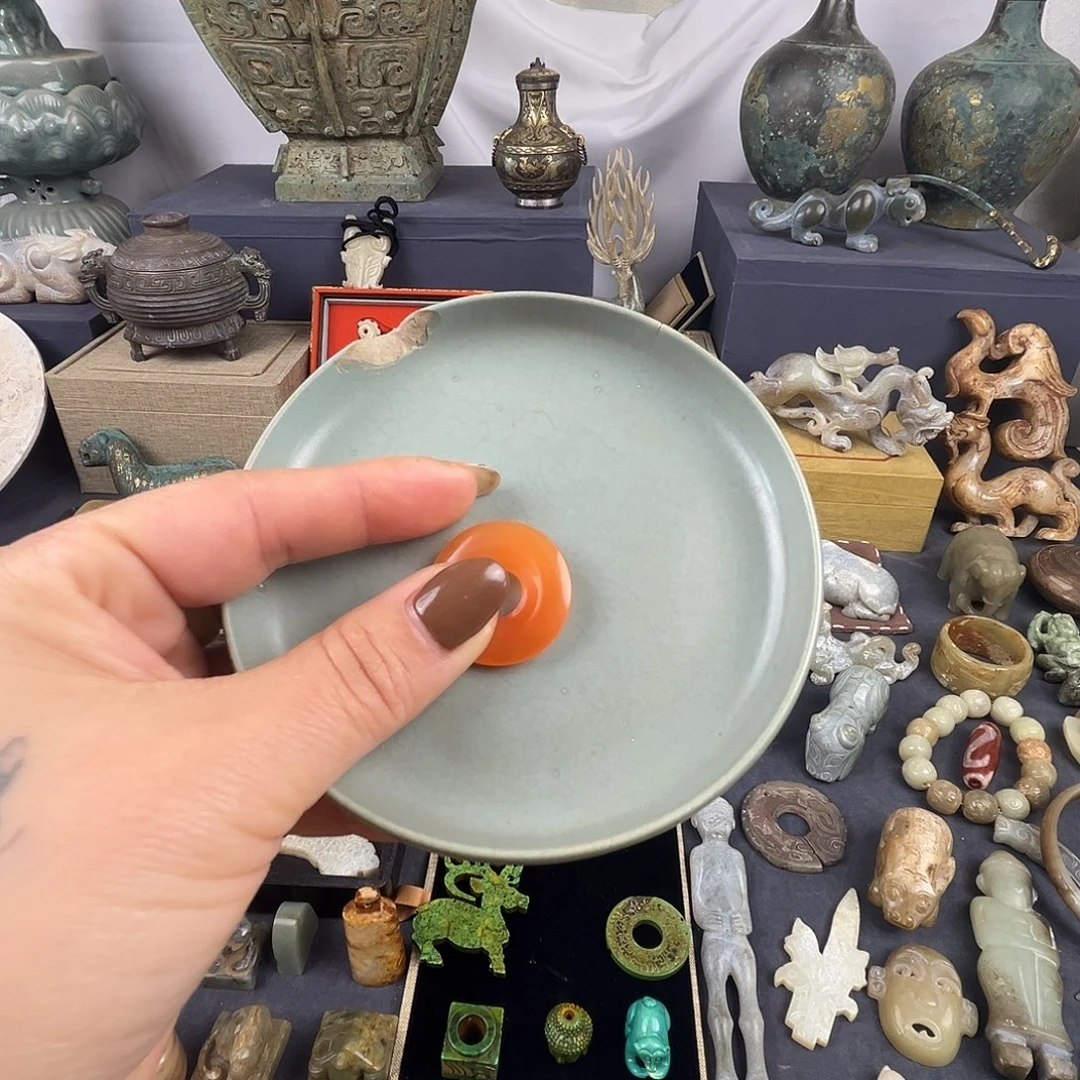惜***玉瓷片工艺品工艺品工艺品
