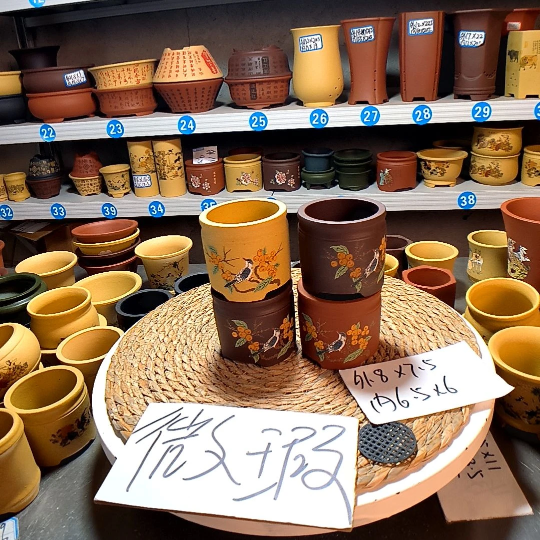 宜兴紫砂紫砂花盆