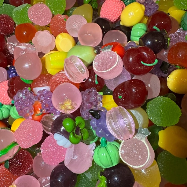 双许愿【仿真水果大号】DIY树枝摆件