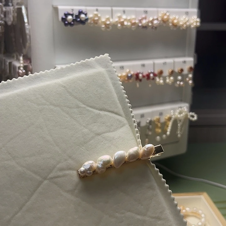 未镶嵌淡水珍珠发饰