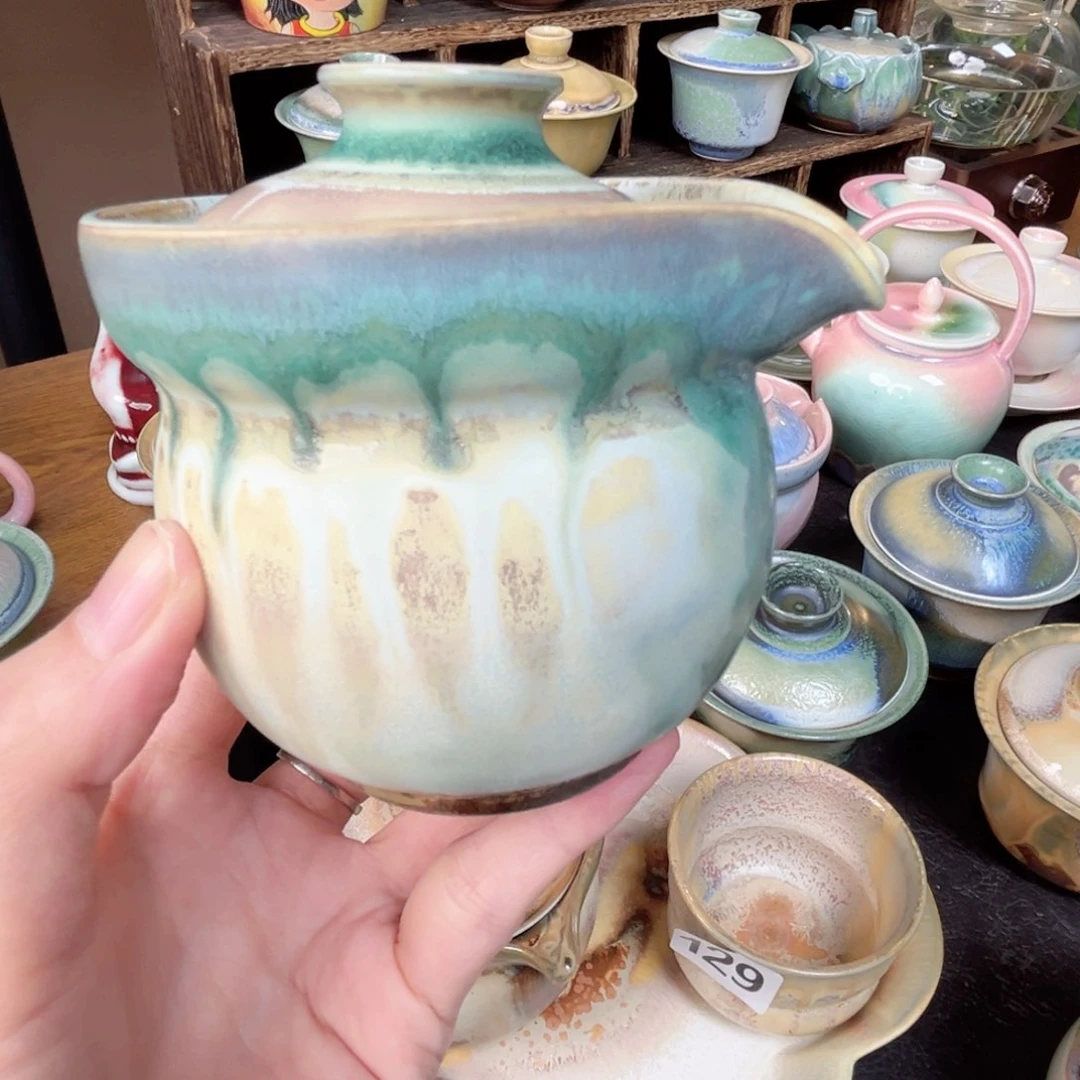 杯纯手工柴烧茶器手工