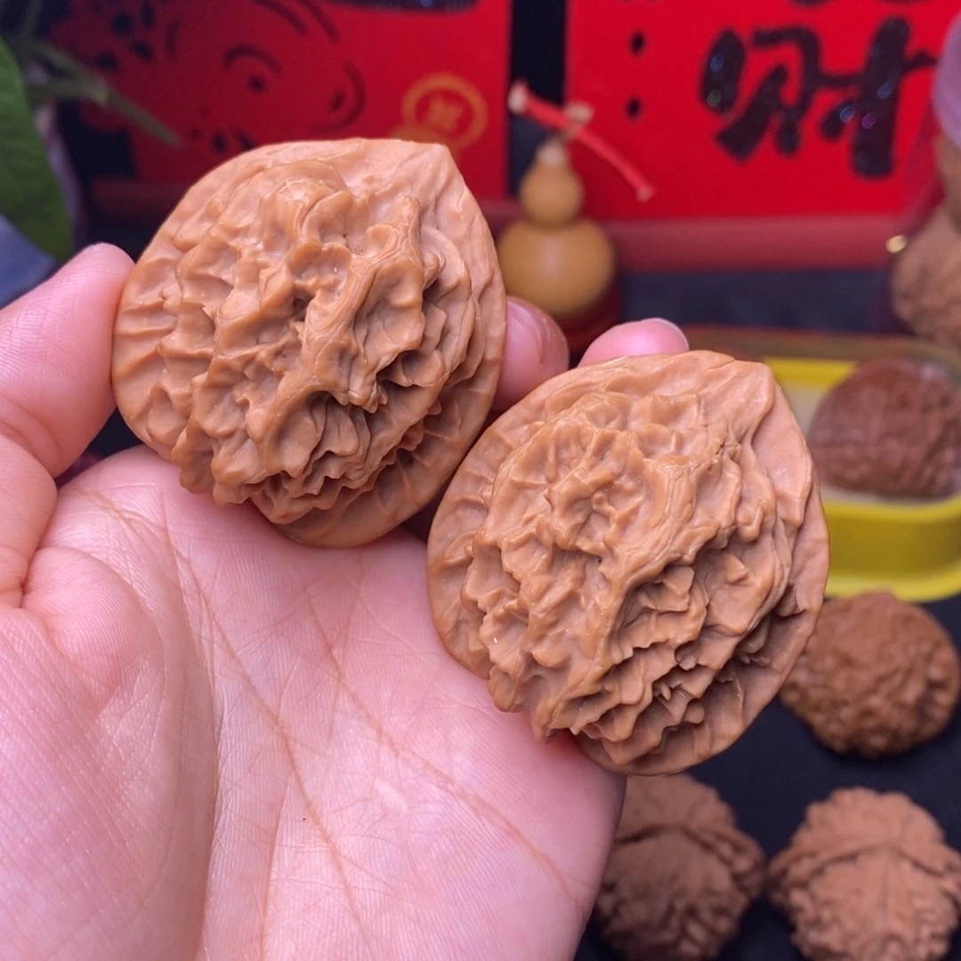 文玩核桃把件43帝王