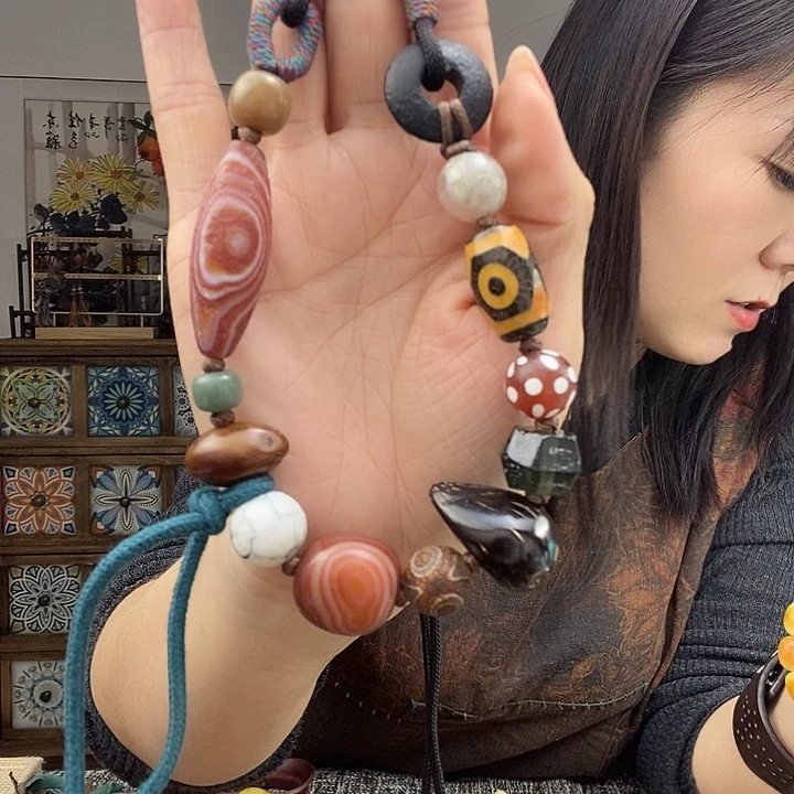 玛瑙/玉髓项链未镶嵌项链