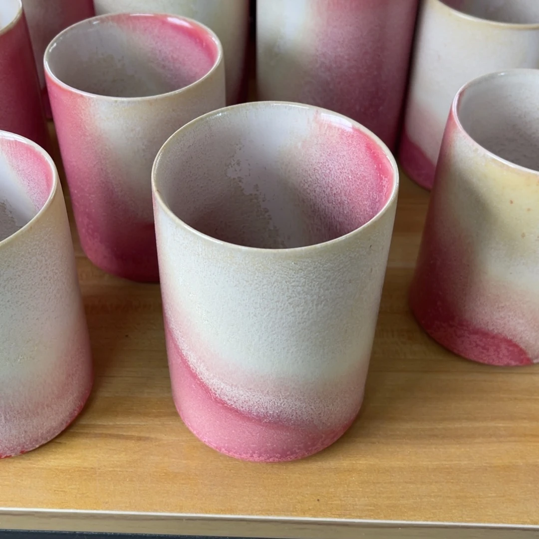 摆件景德镇高温颜色釉