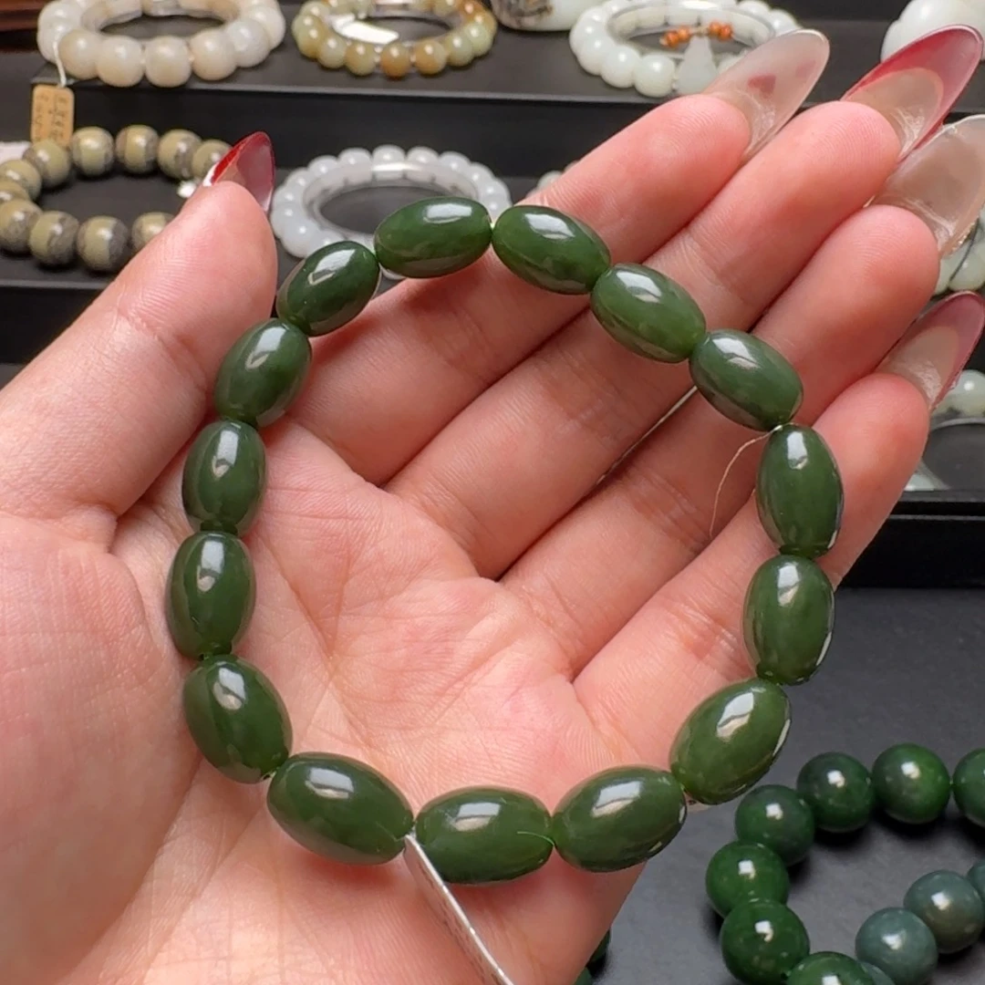 和田玉手串未镶嵌