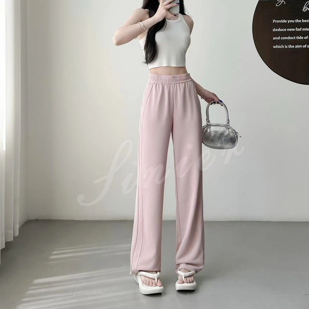 冰感阔腿西装裤2511