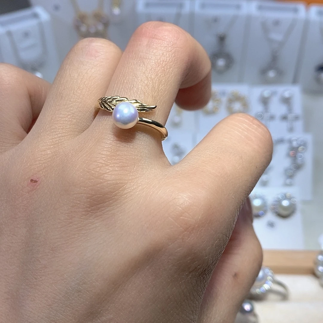 耳饰未镶嵌淡水珍珠