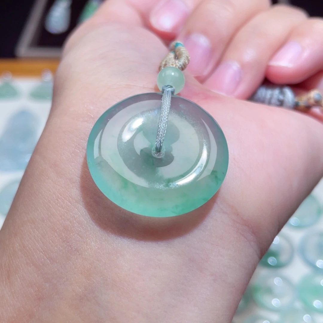 颈饰未镶嵌翡翠扣子